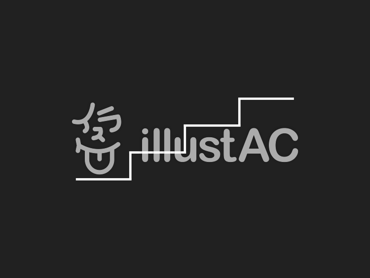 長方形階段アイコンC:白 長方形階段アイコンC:白 階段,アイコン,シンプルのイラスト素材