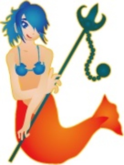 Mermaid, fantasy, monster, game, JPG and PNG