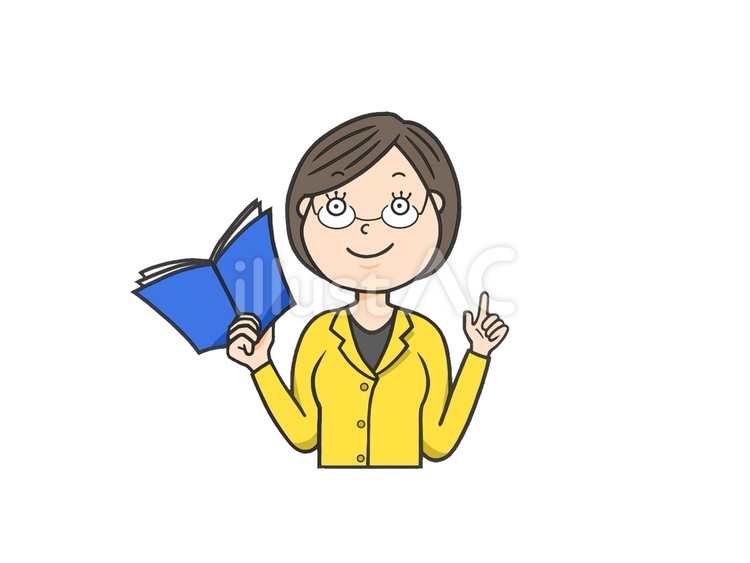 学校等で授業を教える女性教師(先生) 女性,先生,教師のイラスト素材