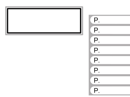 Cover index heading, index, headline, front page, JPG and PNG