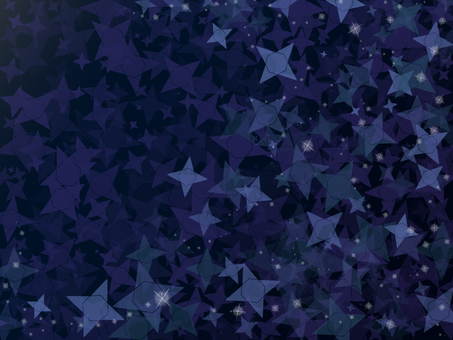 星が重なった背景素材　黒 星,黒,きらきら,パーティー,にぎやか,グラデーション,かわいい,きれい,おもしろい,抽象的のイラスト素材