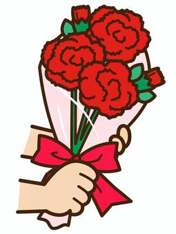 Illustration, carnation, mother's day, event, 