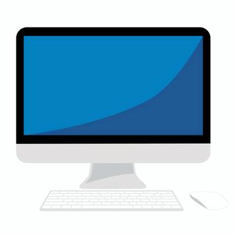Illustration, pc, desktop, positive, 