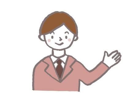 man pointing with hand, JPG and PNG man pointing with hand, male, suit, businessman, JPG and PNG