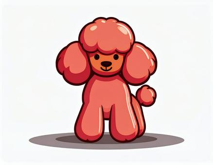 プードルのバルーンアート