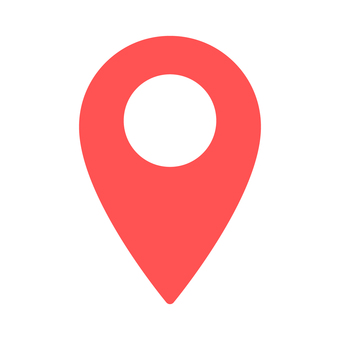 マップピン（赤） マップピン,地図,アイコン,マーク,現在地,目印,位置,情報,ピン,赤のイラスト素材