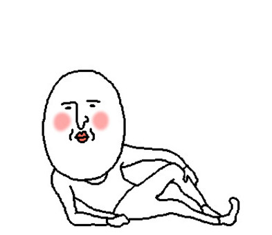 リラックスモードのおっちゃん 疲れる,休憩,休む,リラックス,くつろぐ,落ち着く,寝転ぶ,寝転がる,横になる,見つめるのイラスト素材