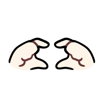 両手で指ハート 両手,ハート,気持ち,好き,手のひら,アイコン,シンプル,イラスト,指,手のイラスト素材