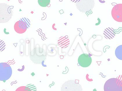 カラフルな幾何学模様の背景03