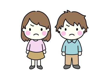 Illustration, get angry, bad mood, male, 