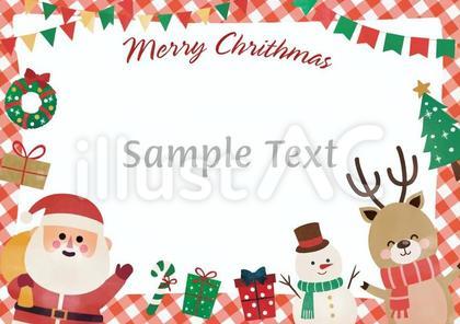 クリスマスフレームB