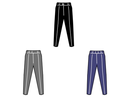 スラックス スラックス,ズボン,セット,ビジネス,仕事着,制服,ユニフォーム,正装,私服,ファッションのイラスト素材
