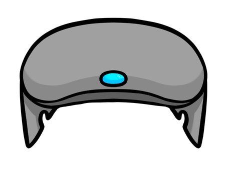UVライト UVライト uv,ライト,ネイル,固める,硬化,グッズ,アイテム,道具,ケア,おしゃれのイラスト素材