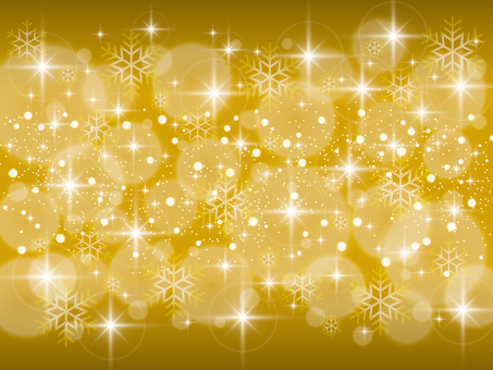 キラキラクリスマス背景 金 5000px クリスマス,メリー,金,ゴールド,雪,結晶,イルミネーション,ゴージャス,キラキラ,きらきらのイラスト素材