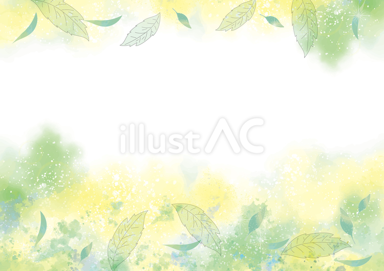 新緑の背景 緑,新緑,キャンプのイラスト素材