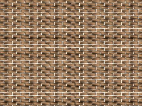 キラキラなレンガの壁紙（茶ベージュ）