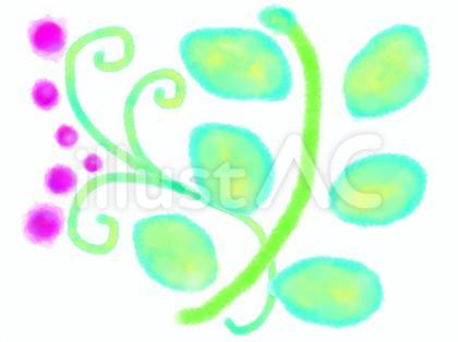 綺麗な色の草花