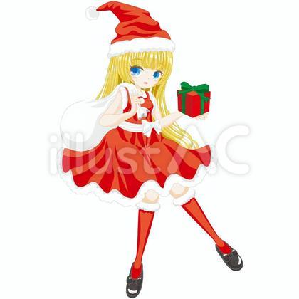 萌え系美少女クリスマスコスプレ