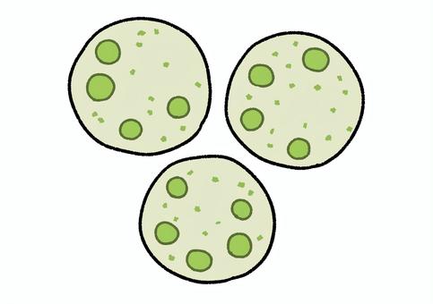 Illustration, microorganism, simple, pop, 