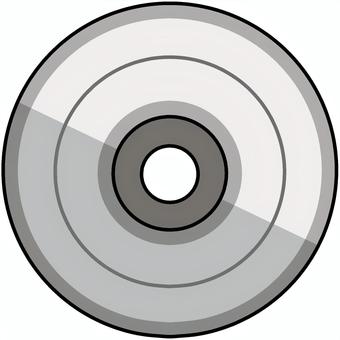コピーコントロールCD 記録メディア,cd,コピーコントロールcd,ディスク,灰色,円形,デフォルメ,背景透過のイラスト素材