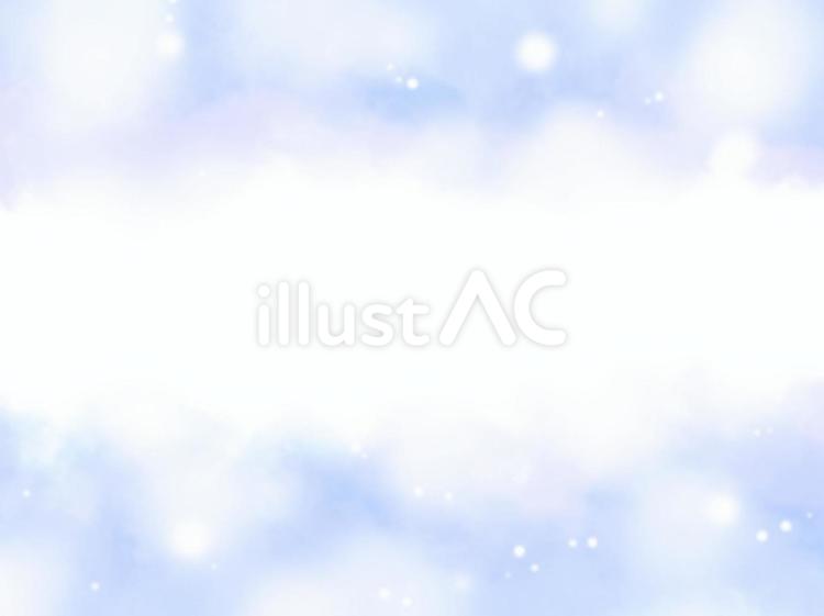 青の水彩背景フレーム 水彩,背景,テクスチャのイラスト素材