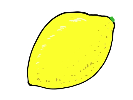 Illustration, lemon, fruit, sour, 