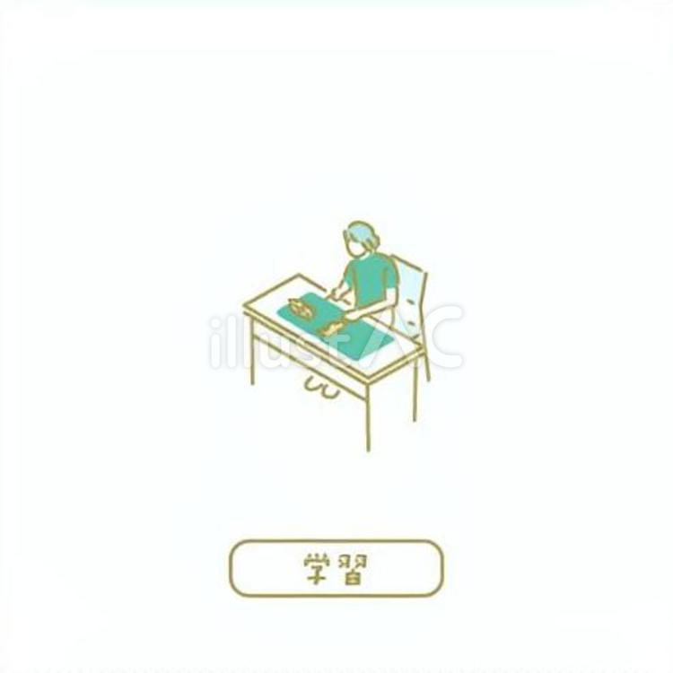学習／先生のためのイラスト 学校,小学校,教室のイラスト素材