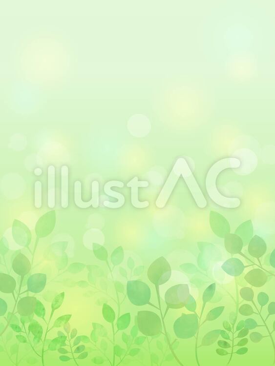 植物のイラストフレーム 植物,葉っぱ,木のイラスト素材