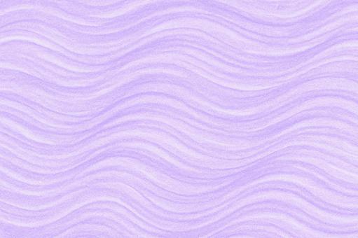 クレヨン手描き風のラベンダー波模様背景 ラベンダー,クレヨン,手描き,波模様,シームレス,パステル,やさしい,背景,素材,グラデーションのイラスト素材