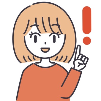 【そのまま使える】二色の女性7 女性,お母さん,お姉さん,表情,おかっぱ,顔,目線,！,バストアップ,正面のイラスト素材