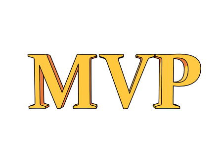 MVP mvp,賞,偉業,活躍,ヒーロー,スポーツ,グラデーション,文字,3dcg,黄色のイラスト素材