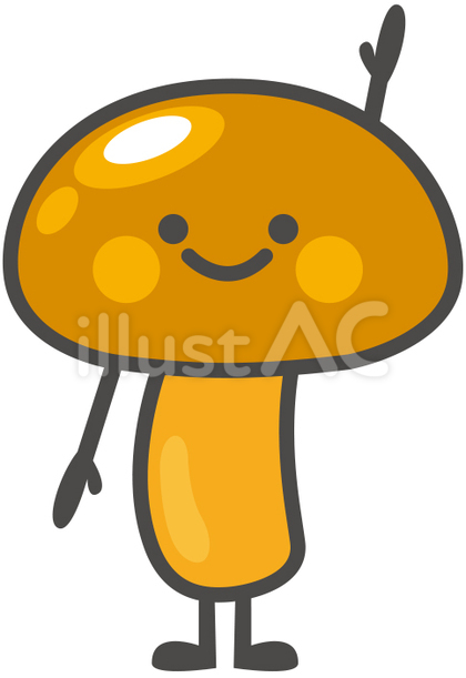 きのこキャラクター【なめこ】