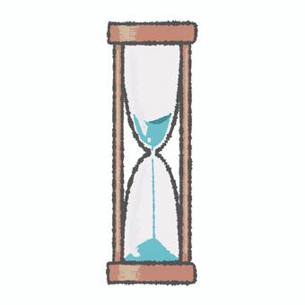 砂時計 時計,時間,計測,料理,経過,砂のイラスト素材