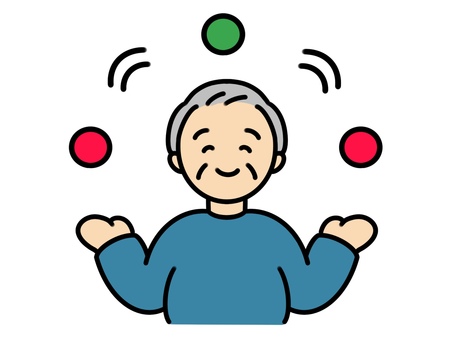 Illustration, a senior, wong tuwa, otama, 