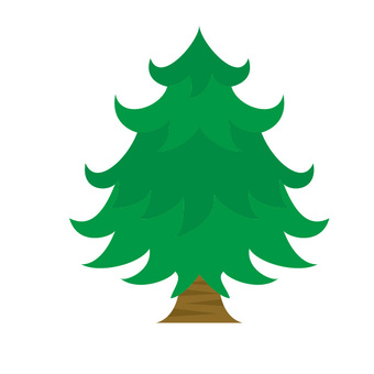 Fir tree, , JPG, PNG and EPS