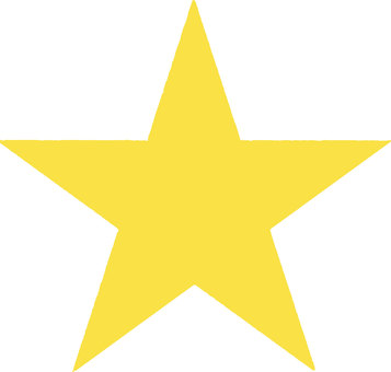 Star silhouette_yellow, JPG, PNG and AI Star silhouette_yellow, star, decoration, yellow, JPG, PNG and AI