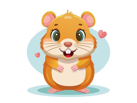 ハムスター ハムスター,ネズミ,動物,キャラクター,生き物,アイコン,ゲーム,漫画,アニメ,かわいいのイラスト素材