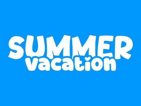ロゴ（SUMMER  vacation） ロゴ,夏,夏休み,サマー,バケーションのイラスト素材