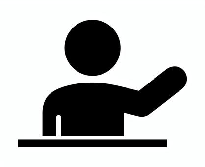 カウンター案内 カウンター,受付,案内,アイコン,人,シンプル,シルエット,黒のイラスト素材