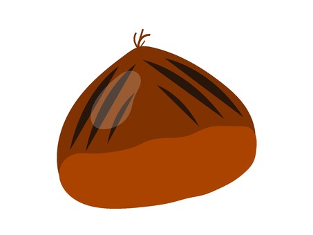 栗 栗,秋,マロン,甘い,おいしいのイラスト素材