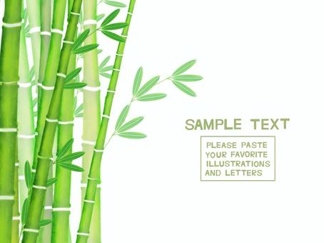 Bamboo forest frame (watercolor) Bamboo forest frame (watercolor)