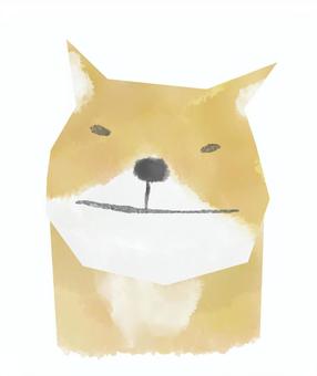 Illustration, shiba inu, dog, animal, 