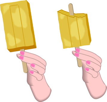 Illustration, ice, ice candy, cold, 