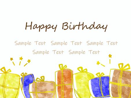 Present background / birthday card, present, birthday card, birthday, JPG, PNG and AI