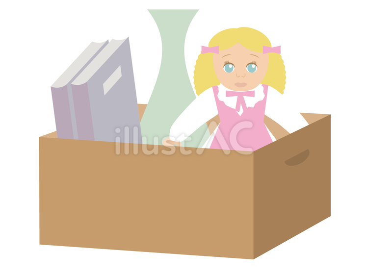 不用品 不用品 ダンボール,不用品,リサイクルのイラスト素材
