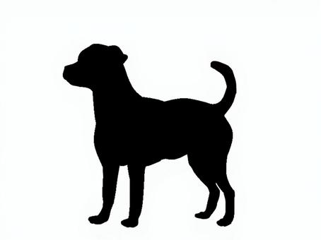 犬。。 犬,シルエット,動物,背景透過,黒犬,素材,ペット,哺乳類,アイコン,影絵のイラスト素材