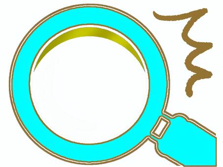 601027-4, magnifying glass, icon, frame, JPG and PNG