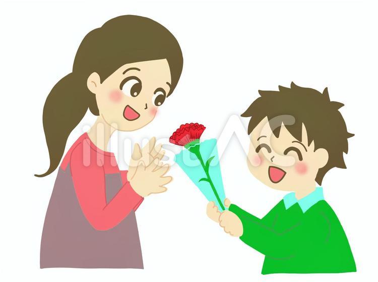 母の日 母の日,5月,お母さんのイラスト素材