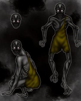 Zombie set, JPG and PNG Zombie set, horror, zombie, unconfirmed creatures, JPG and PNG