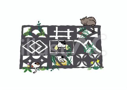 透かしブロック